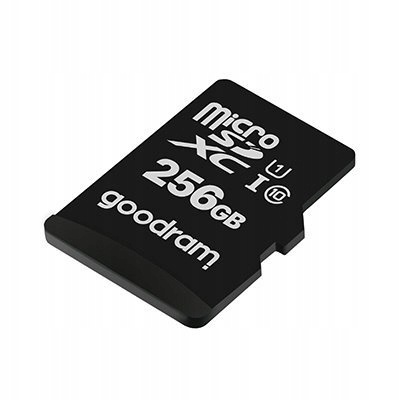 GOODRAM karta pamięci microSD 256GB 100MB/s class 10 UHS I z adapterem SD