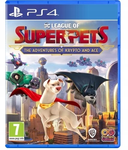 Gra DC League of Super-Pets The Adventures of Krypto And Ace PS4 Playstation 4 Nowa