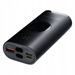 Powerbank Forcell F-Energy F10K4 PD QC3.0 3A 22,5W 10000 mAh kompatybilny z Apple Watch czarny