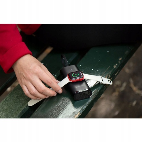 Powerbank Forcell F-Energy F10K4 PD QC3.0 3A 22,5W 10000 mAh kompatybilny z Apple Watch czarny