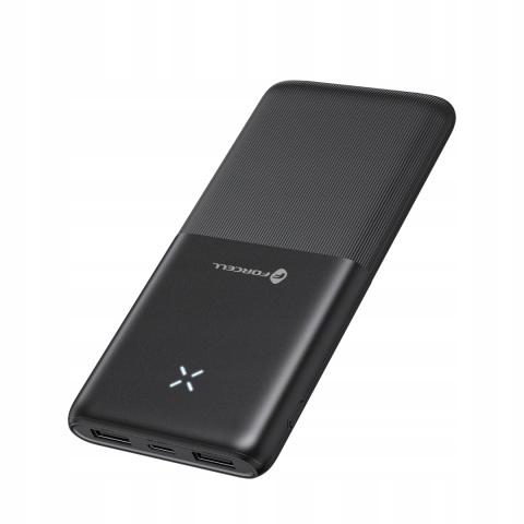 Powerbank Forcell F-Energy P10k1 PD QC3.0 3A 20W 10000 mAh czarny