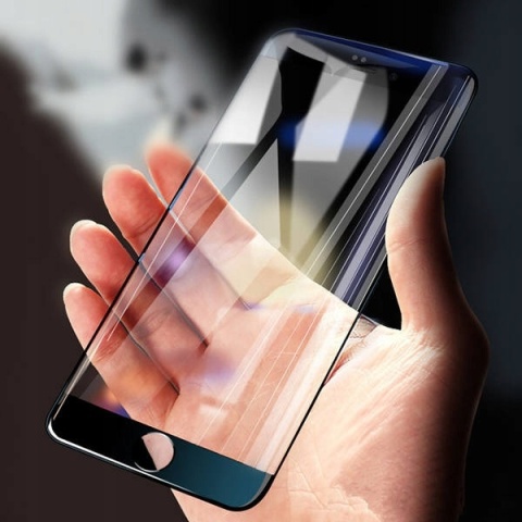 Szkło hartowane 9D do Samsung Galaxy A55 5G czarna ramka