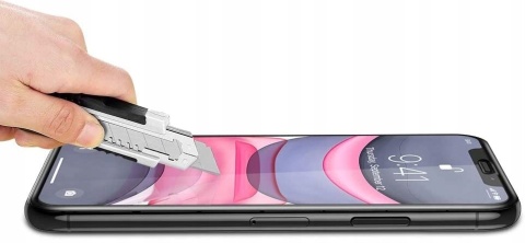 Szkło hartowane 9D do iPhone 12 Mini 5,4 czarna ramka