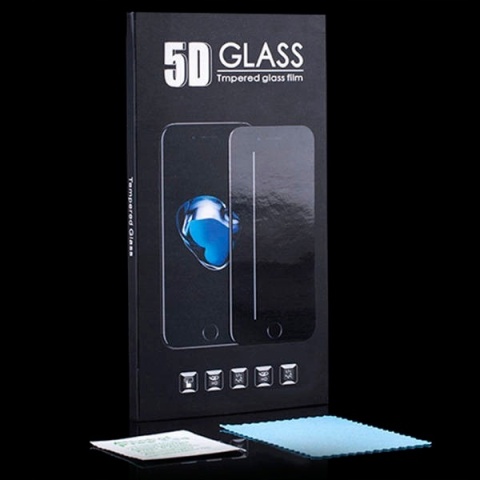 Szkło hartowane 9D do iPhone 14 Pro 6,1 czarna ramka