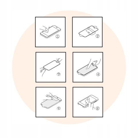 Szkło hartowane 9D do iPhone XS Max / 11 Pro Max czarna ramka