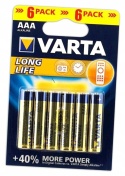 VARTA bateria alkaliczna R3 (AAA) Longlife 6 szt