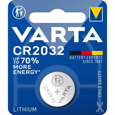 VARTA bateria litowa CR2032 3V Bios 1 szt
