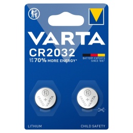 VARTA bateria litowa CR2032 (BIOS) 3V 2 szt