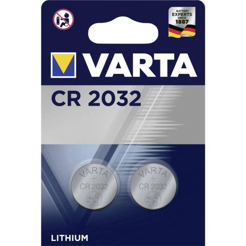 VARTA bateria litowa CR2032 (BIOS) 3V 2 szt