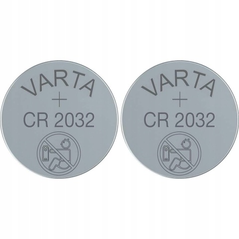 VARTA bateria litowa CR2032 (BIOS) 3V 2 szt