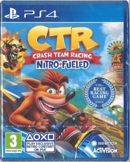 Gra CTR Crash Team Racing Nitro-Fueled PS4 Playstation 4 Nowa