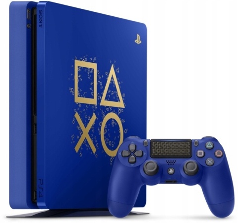 Konsola PlayStation 4 Slim Days of Play Special Edition 500 GB + Pad PS4 Dualshock Days of Play Używana