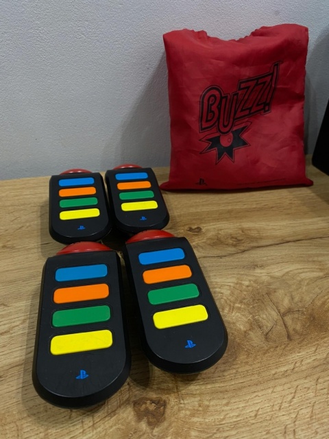 Buzzery do Playstation 3 | Bez adaptera | Używane