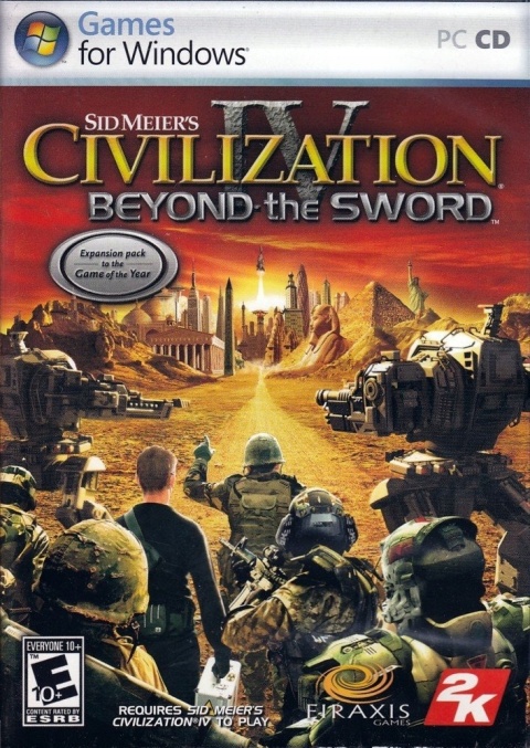 Gra Sid Meier's Civilization IV: Beyond the Sword Dodatek PC Używana
