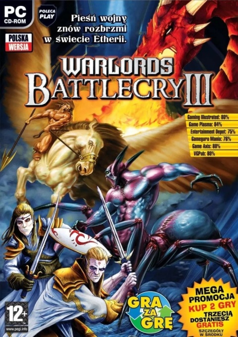 Gra Warlords Battlecry III PC Używana