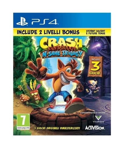 Gra Crash Bandicoot N'Sane Trilogy PS4 Playstation 4 Używana