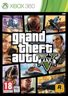 Gra GTA V Grand Theft Auto V Xbox 360 Używana