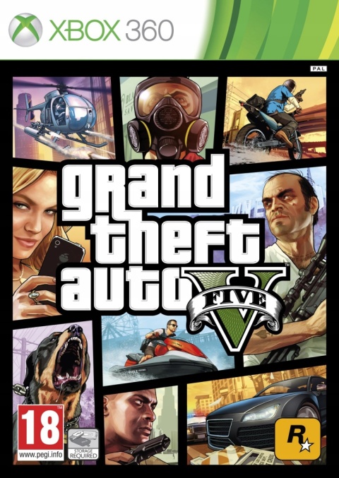 Gra GTA V Grand Theft Auto V Xbox 360 Używana