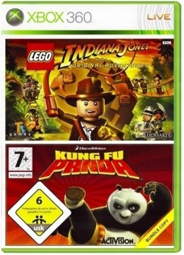 Gra Lego Indiana Jones / Kung Fu Panda Xbox 360 Używana