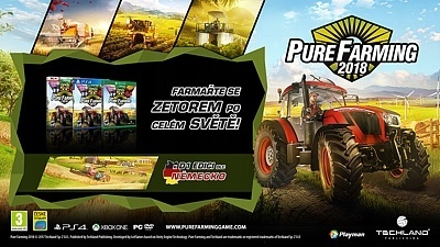 Gra Pure Farming 2018 PS4 Playstation 4 Używana