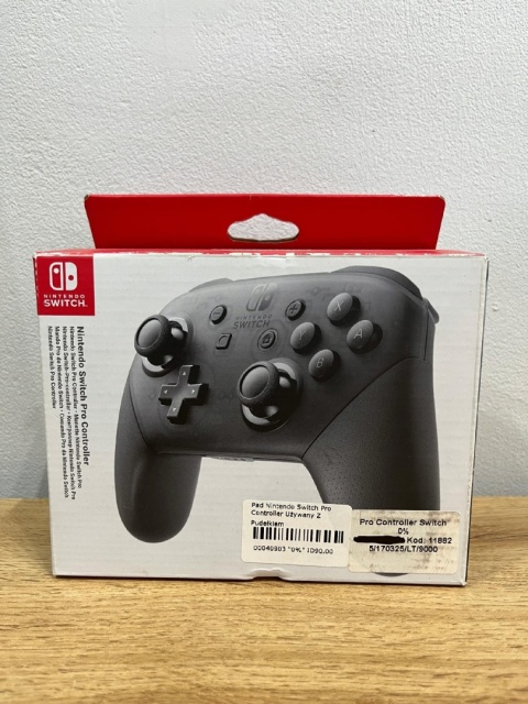 Pad Nintendo Switch Pro Controller Używany z Pudełkiem