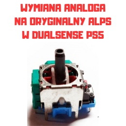 Wymiana Analoga w Padzie Dualsense PS5 na Oryginalny Alps