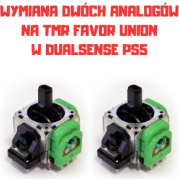 Wymiana Dwóch Analogów w Padzie Dualsense PS5 na Magnetyczne TMR Favor Union