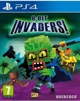 Gra 8-Bit Invaders! PS4 Playstation 4 W folii