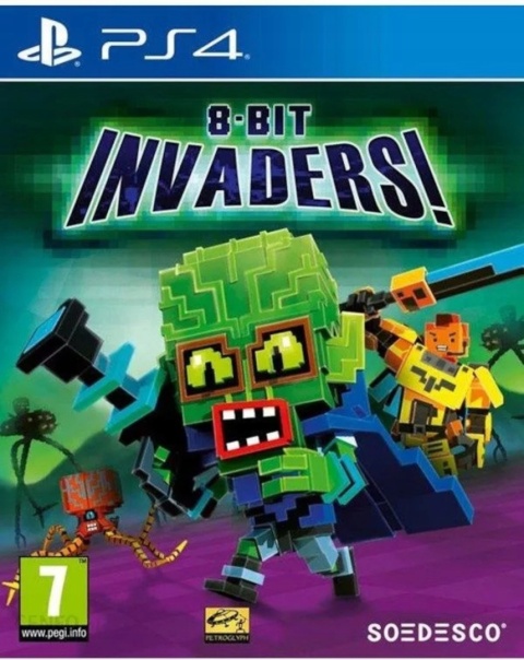 Gra 8-Bit Invaders! PS4 Playstation 4 W folii