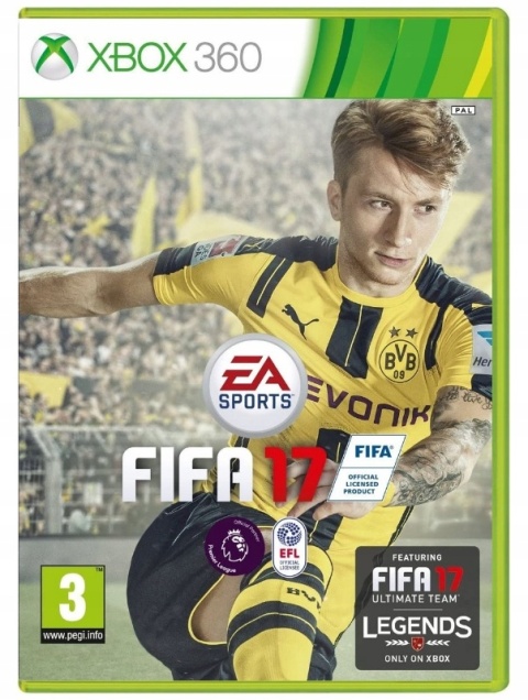 Gra FIFA 17 Xbox 360 Używana