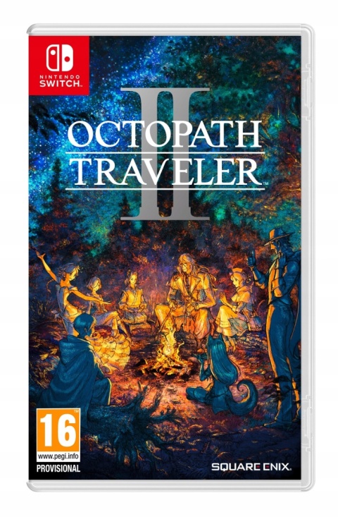 Gra Octopath Traveller II Nintendo Switch Używana - Wydrukowana okładka