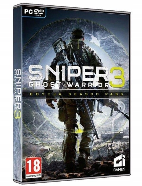 Gra Sniper 3: Ghost Warrior PC Używana