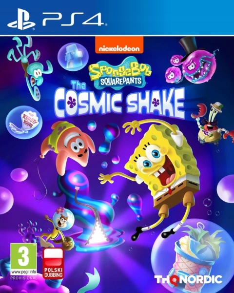 Gra Spongebob Squarepants: The Cosmic Shake PS4 Playstation 4 Używana