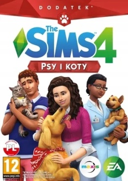 Gra The Sims 4: Psy i Koty PC Używana