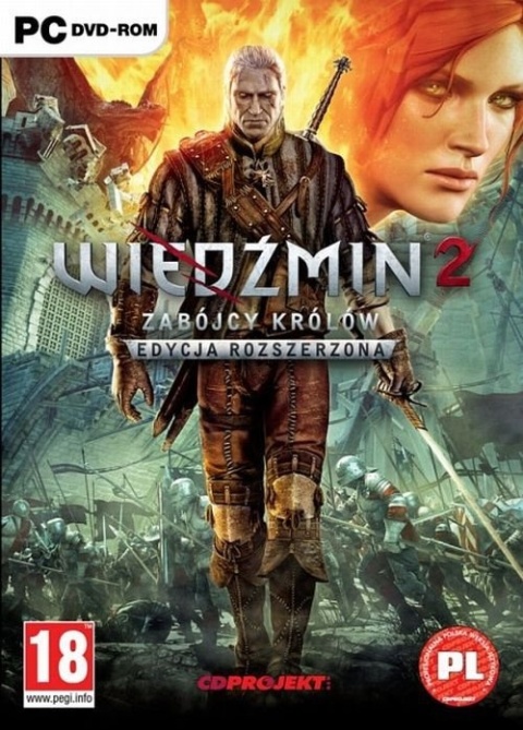 Gra Wiedźmin 2 Zabójcy Królów Edycja Rozszerzona PC Używana