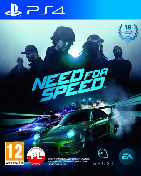 Need For Speed PS4 Playstation 4 Używana