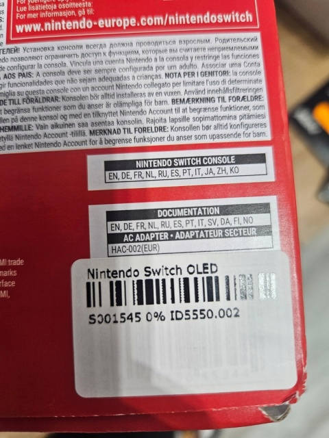 Nintendo Switch OLED Używany