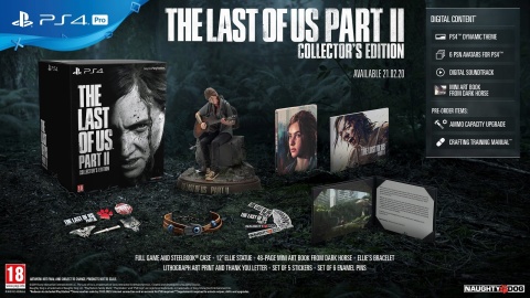 The Last of Us Part II PS4 Playstation 4 Edycja Kolekcjonerska Używana