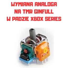Wymiana Analoga w Padzie Xbox Series 1914 na Magnetyczny TMR Ginfull