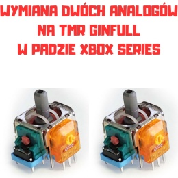 Wymiana Dwóch Analogów w Padzie Xbox Series 1914 na Magnetyczne TMR Ginfull