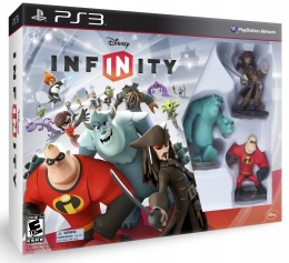 Zestaw Disney Infinity PS3 Playstation 3 Figurki + Gra Disney Infinity PS3 Playstation 3 Używane