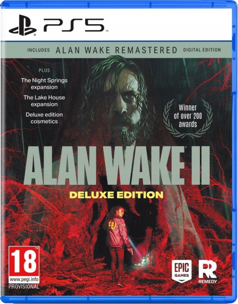 ALAN WAKE II 2 DELUEXE EDITION PS5 NOWA GRA PŁYTA W FOLII