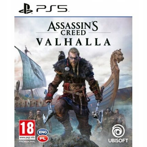 Assassin's Creed Valhalla PS5 Nowa Gra na Płycie w Folii