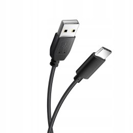 BLUE STAR LITE kabel 3A USB A do Typ C 1,2 m czarny