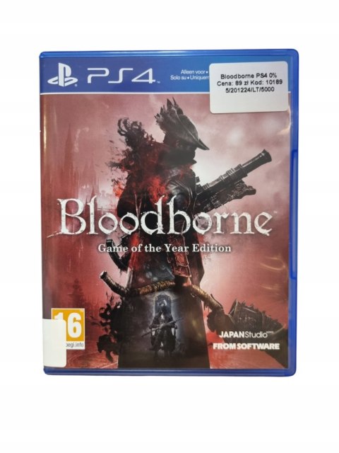 Bloodborne GOTY Sony PlayStation 4 PS4 Używana