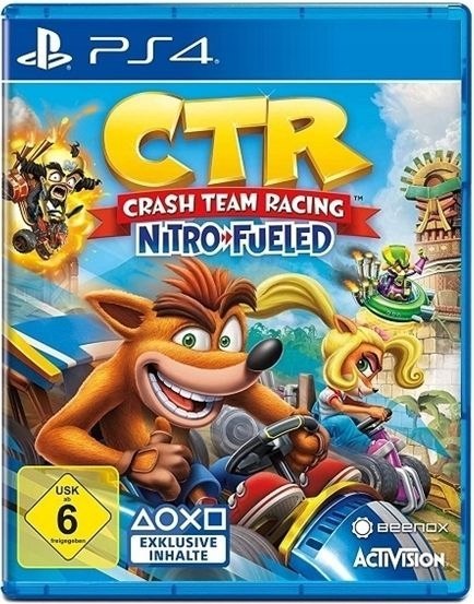 Crash Team Racing Nitro Fueled PS4 Nowa Gra na Płycie w Folii