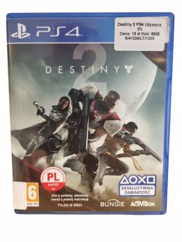 DESTINY 2 PS4 PLAYSTATION 4 GRA NA PŁYCIE