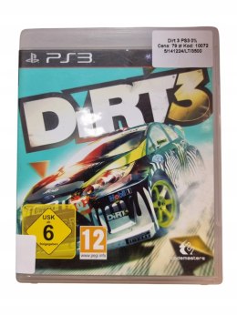 Dirt 3 PS3 Sony PlayStation 3