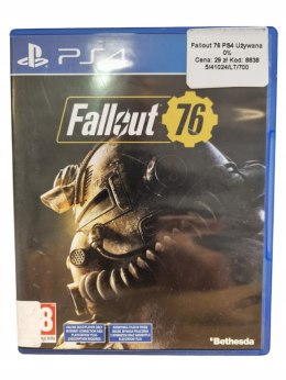 FALLOUT 76 PS4 PLAYSTATION 4 GRA NA PŁYCIE