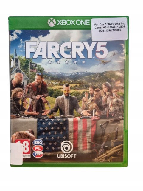 Far Cry 5 Xbox One Microsoft Xbox One Używana